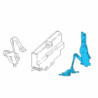 OEM 2020 Ford Expedition Rear Sensor Diagram - FL1Z-5A967-C