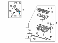 OEM Dodge Charger Clamp-Hose Clamp Diagram - 5038782AA