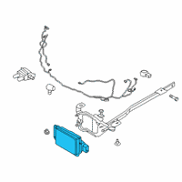 OEM Lincoln MKC Distance Sensor Diagram - EJ7Z-9E731-D