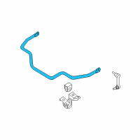 OEM Infiniti Stabilizer Assy-Front Diagram - 54610-JK500