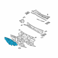 OEM 2008 Toyota Solara Insulator Diagram - 55223-06040