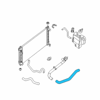 OEM 2011 Nissan Altima Hose-Lower Diagram - 21503-9HA0A