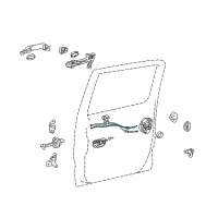 OEM 2015 Toyota Tacoma Cable Diagram - 69730-04010