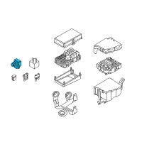 OEM 2018 Ford Fiesta Relay Diagram - 5M5Z-14N089-EA