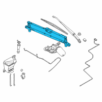 OEM Pontiac G3 Linkage Diagram - 96988327