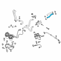 OEM 2007 Toyota Tundra Hose Diagram - 17342-31041