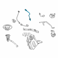 OEM 2002 Jeep Liberty Oxygen Sensor Diagram - 56041950AA