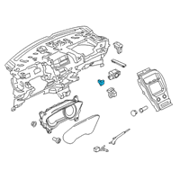 OEM 2020 Lincoln Nautilus Release Switch Diagram - KA1Z-13D730-AA