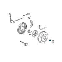 OEM 2001 Acura TL Nut, Spindle Diagram - 90305-S30-003