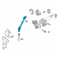 OEM 2018 Toyota Corolla iM Intermed Shaft Diagram - 45260-12680