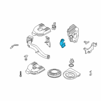 OEM Nissan Frontier Duct Assembly-Air Diagram - 16554-3S500