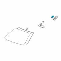 OEM 2008 Cadillac DTS Sensor Diagram - 25831579