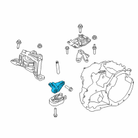 OEM Ford Bracket Diagram - CV6Z-6E042-A