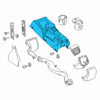 OEM 2017 Ram ProMaster City Console-Floor Diagram - 5YL72LXHAA