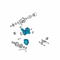 OEM 2005 Saturn Vue Differential Carrier Assembly Diagram - 15792641