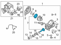 OEM 2022 Kia Sorento Gear Set-Drive Diagram - 530304G100