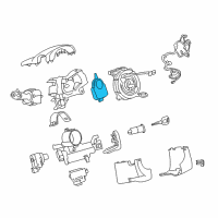 OEM GMC Acadia Sensor Asm-Steering Angle Diagram - 15115918