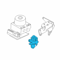 OEM Mercury Control Module Diagram - 8L8Z-2C219-D