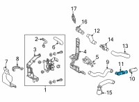 OEM Lexus NX450h+ PIPE, WATER Diagram - 87248-42060