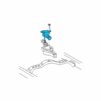 OEM Toyota Spare Carrier Diagram - 51900-60280