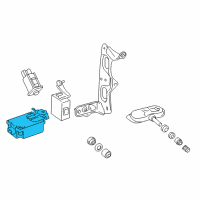 OEM 2017 Toyota Sequoia Receiver Diagram - 89760-0C040