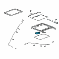 OEM 2010 Chevrolet Camaro Motor Diagram - 22762630