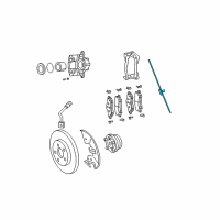 OEM 2014 Chrysler Town & Country Sensor-Anti-Lock Brakes Diagram - 68128181AC