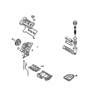 OEM 2007 Hyundai Veracruz Oil Level Gauge Rod Assembly Diagram - 26611-3C200