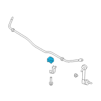 OEM Infiniti QX80 Bush-Rear Stabilizer Diagram - 54613-7S016