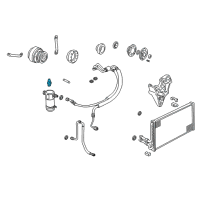 OEM GMC Air Conditioner Electric Temperature and Motor Control SWITCH Diagram - 52467127