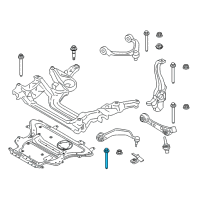 OEM 2019 BMW 530i Torx Screw With Collar Diagram - 31-10-6-871-189
