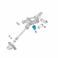 OEM 2020 Lincoln MKZ Bracket Diagram - DP5Z-3K517-A