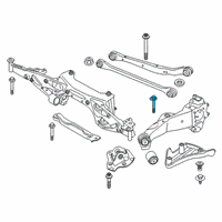 OEM BMW X2 Eccentric Bolt Diagram - 33-32-6-858-054