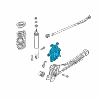 OEM 2020 Ram 2500 Suspension Knuckle Front Right Diagram - 68449576AA