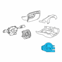 OEM 2021 Toyota GR Supra Coil Module Diagram - 89783-WAA01