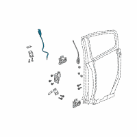 OEM 2003 Saturn Ion Striker Diagram - 22661749