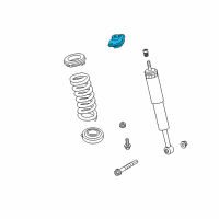 OEM 2017 Dodge Challenger Mount-STRUT Diagram - 68343524AA