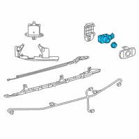 OEM 2022 Lexus UX200 Sensor, Ultrasonic Diagram - 89341-06070-A4