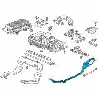 OEM 2017 Chevrolet Malibu Battery Cable Diagram - 84025467