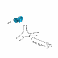 OEM 2008 Dodge Durango Kit-Pump & PULLEY Diagram - 68034333AB