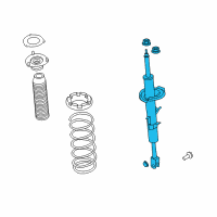 OEM 2009 Infiniti M45 ABSORBER Kit-Shock, Front Diagram - E6111-EG02B