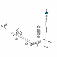 OEM 2017 Kia Soul INSULATOR-STRUT Diagram - 55311B2000