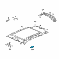 OEM 2022 Acura RDX Base Complete -R (Alluring Ecru) Diagram - 34403-TJB-A01ZA