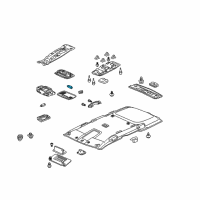 OEM 2011 Honda Element Bulb (12V 5W) (Daiichi) Diagram - 34253-SFE-003