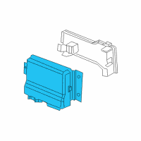 OEM 2004 Chevrolet Suburban 2500 Throttle Control Module Diagram - 12588923