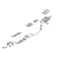 OEM 2015 Hyundai Santa Fe Gasket Diagram - 28751-3J000