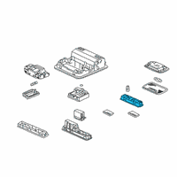 OEM 2020 Honda Passport Base (Deep Black) Diagram - 34403-S3V-A01ZJ