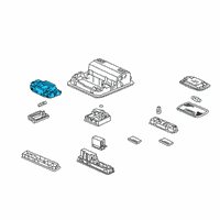 OEM 2018 Honda Ridgeline Base Diagram - 34404-TK8-A01