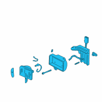 OEM 1995 Chevrolet Blazer Lamp Asm-Front Fog Diagram - 5978089