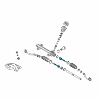 OEM 2017 Kia Forte5 Inner Ball Joint Assembly Diagram - 56540A7000